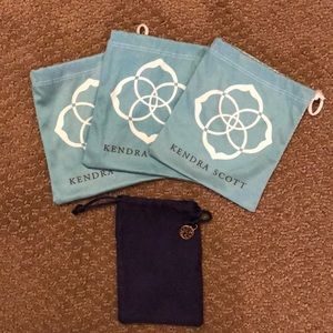 BUNDLE Kendra Scott and Tory Burch Pouches